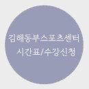 동부체육관(동부스포츠센터) | [스포츠 센터] 김해 동부 스포츠센터 수강신청 후기 (시간표/수강신청일/기초수영)