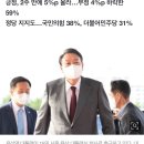 尹 지지율, 두 달만에 30%대...대전·세종·충청 60·70서 올라 [한국갤럽] 이미지