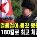 [특종] 김정은 최고 체중 경신 180킬로..걸음걸이가 몸짓 행동 이상 TV에 공개. 이미지