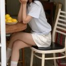 에이블리 여름 기본 반팔티 추천 ! 마이온 위클리 모달 반팔티셔츠 파스텔 색감 맛집 코디 인정