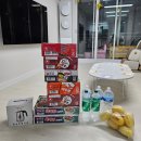 김밥파티 | 라면파티 컵라면홈파티 후기 feat참치김밥