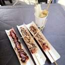 문꼬치 | 전주한옥마을 길거리음식 문꼬치문강정 전주한옥마을점 문꼬치 닭꼬치 물떡 후기