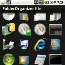 FolderOrganizer lite를 이용하여 배경화면 아이콘바꾸기 이미지