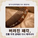 가거자원환경 | 경기도인재개발원 ESG 환경교육 후기｜패각 업사이클링 자개 빗 만들기