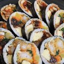 6560 | 분당 서현 김밥맛집 백나예김밥 효자촌서현점 왕새우튀김김밥 매콤오징어김밥 후기