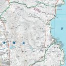 삼태지맥 2구간 기령재(마우나오션 리조투 입구)945번 지방도에서 정자(가운데, 무릉)고개 31번 국도까지 이미지