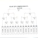 제10회 청주시생활체육대회(야구)대진표 이미지