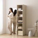 퍼니하우스시스템 | 우리 집 드레스룸의 기적: "퍼니하우스 하프 시스템 드레스룸 터치 400 오픈 수납장"으로 찾은 아침의 평화