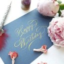 영문으로 표현하는 감성 캘리그라피 이미지