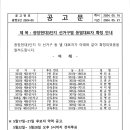 광장현대3단지 선거구별 동별대표자 후보 확정 안내 이미지