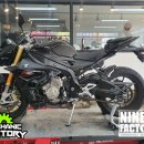 [광주 운암] BMW S1000R 아크라포빅 머플러,길레스툴링 레버,핸들발란스 교환 이미지