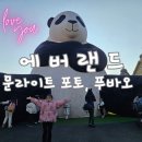 에버랜드 new 정보 야간개장 문라이트 포토파티 자리 나비체험 대형 푸바오 소개 드려요~