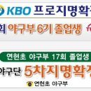 2019 KBO 드래프트 연현초 졸업생 이미지