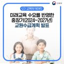 미래교육수요를반영한중장기(2024~2027년)교원수급계획발표|교육부 이미지