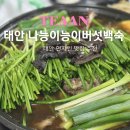 굴뚝능이버섯백숙 | 태안 현지인 맛집 추천 태안터미널 맛집 나능이능이버섯백숙 후기