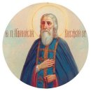 【성 아타나시우스】Saint Athanasius of Serpukhov the Elder (+ 1401) and Saint Athana 이미지