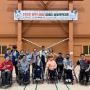 제10회 양주시장배 장애인 생활체육 배드민턴대회 (YJ휠,한마음클럽 단체사진) 이미지