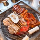 선사숯불닭갈비 | 서울 강동구 맛집 온도계, 숯불향 가득한 마늘소금 닭갈비와 닭목살