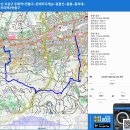 부산 사상구 주례역1번출구~현대무지개@~엄광산~동봉~동의대~동의대역3번출구 gpx [참고용] 이미지