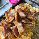 부여골프랜드 | 부여 궁남지 맛집 토종고기마을 목살 삼겹살 차돌박이된장찌개 후기