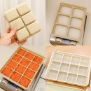 큐브 | 이유식큐브 위드어스 몽글 멀티 이유식 실리콘 큐브 후기 (6구+12구)