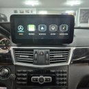 벤츠 w212 E220 화면먹통 블랙아웃 10.25 인치 모니터 국산 터치 카플레이 안드로이드오토 장착