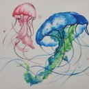 함께 시작하는 수채화 이미지