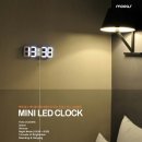 (판매완료)무아스 3D LED 벽시계 알람시계 미개봉새상품 2만3천원(배송비포함) 이미지