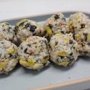 참치마요주먹밥 만들기 참치주먹밥 만드는 법 김자반 단무지 주먹밥 레시피 이미지