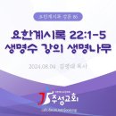 86. 요한계시록 22:1-5 생명수 강의 생명나무 이미지