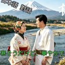 후리소데 차림이 예쁘다.! (きれいな振ふり 袖そで 姿すがた だね)単語 이미지
