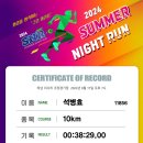 2024년 SUMMER NIGHT RUN 마라톤대회 결과 이미지