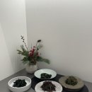 쉽게배우는가정요리 | 한국의 집 한식 아카데미 l 정규 클래스 본(사찰음식) 후기 #2 물김미나리무침, 묵나물볶음, 절집 손두부