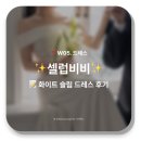 W05-5 셀럽비비 토탈 드레스 | 화이트 슬림 드레스 촬영 후기