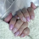 네일드루나 | [네일드루나] 용인 수지 동천동 네일샵 연말 트위드 네일아트 후기