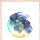 수채화 일러스트 이미지