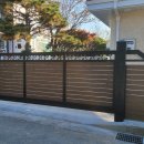 H1500 | 양산시 단독주택 무레일자동대문, 조립휀스 시공 후기