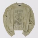 노티카 X 언더마이카 아플리케 스웨트셔츠 NAUTICA x undermycar 스트릿패션 브랜드 콜라보레이션