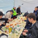 꼴찌완주자 마라톤 클럽_밀양 아리랑 마라톤 참가 현장식사 및 뒷풀이 모습 이미지