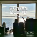 카페정거장 | 해운대 오션뷰 카페 타이드 후기｜미포정거장 근처, 붐비지 않아 바다멍하기 좋은 달맞이길 카페