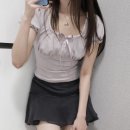 도로시(Dorothy) | [REVIEW] DRYROSE 드라이로즈 DOROTHY SHIRRING TOP 도로시 셔링 탑 후기