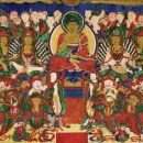 복천사 아미타극락회상도 | 복천사 아미타극락회상도(福泉寺 阿彌陀極樂會上圖)