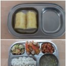 3월 15일 : 파인애플 / 차조밥,배추당면국,후르츠탕수육,양상추사과무침,깍두기/딸기설기,우유 이미지