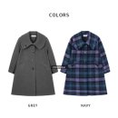 퍼플그레이 (Purple Gray) | 이유정의 세일러 코트 니트 신발 정보 핀터레스트 감성이라고 반응 좋은코디(펀프롬펀/앤니즈/나이키)