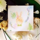 마음 힐링을 위한 수채화 이미지