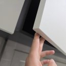 대공원현대아파트경로당 | 울산 대공원한신더휴 싱크대 상부장, 현대보닥 s216 인테리어필름 리폼 후기