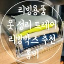 (야간) 직장인, 자취생들을 위한 <깔끔 정리수납> | 리빙용품 옷 정리 트레이 추천 슬라이딩 수납 리빙박스 홈비