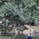 시냇가 하얀집 이미지