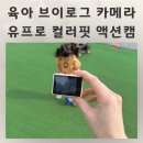 (주)애그리캠 | 육아 브이로그 카메라 유프로 컬러핏 프리미엄2 액션캠 아이 일상 기록 후기