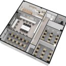 따뜻한 공간 | 아산학원인테리어 따뜻한 학습공간이 돋보이는 어학원 시공 후기